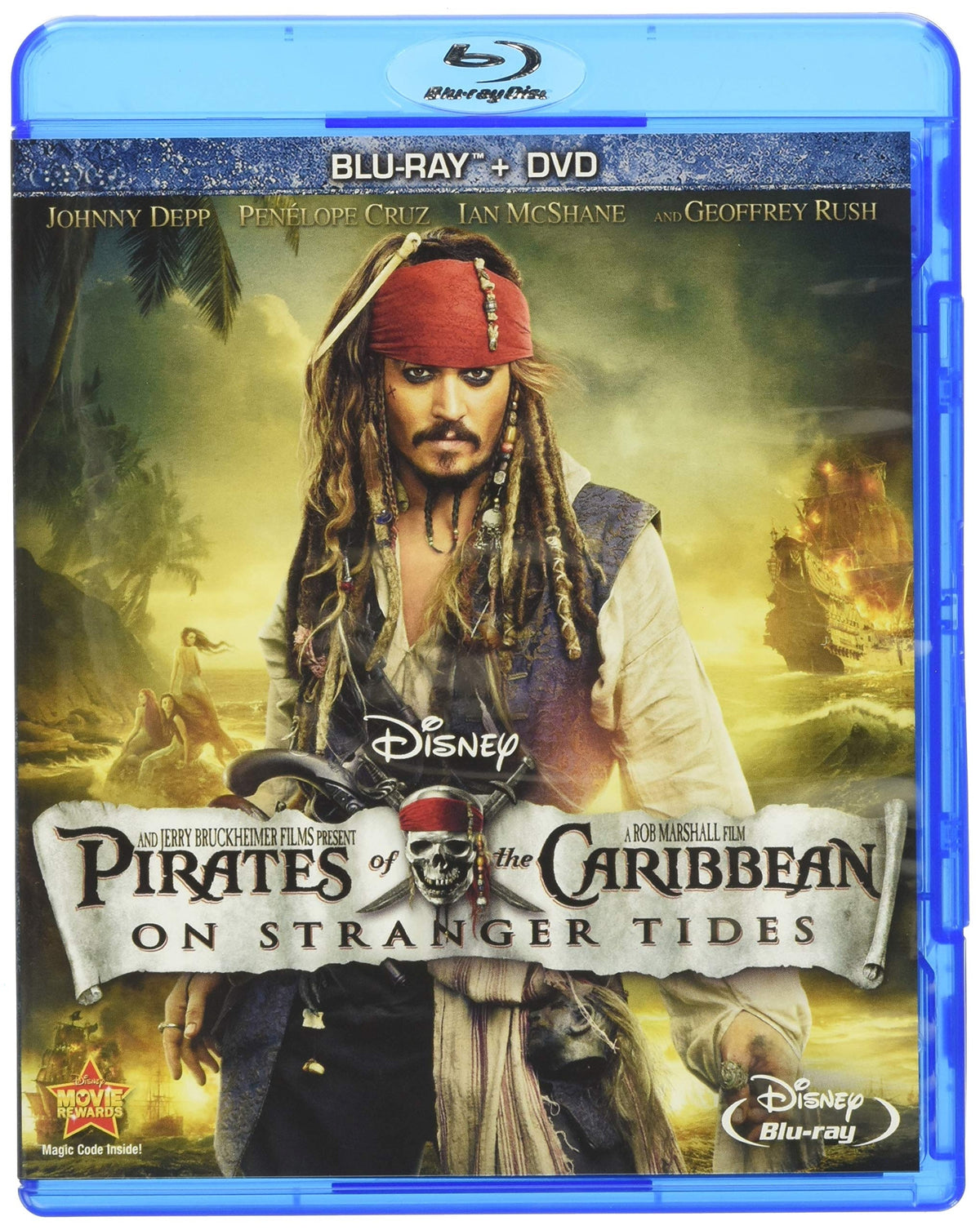 Pirates of the Caribbean: On Stranger Tides - (With DVD, Widescreen, Subtitled, Dubbed, Dolby) - [Blu-ray]