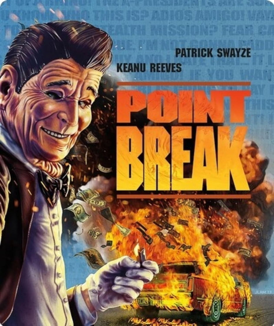 Point Break (1991) - Limited Edition Steelbook 4K Ultra HD + Blu-ray - [Blu-ray]