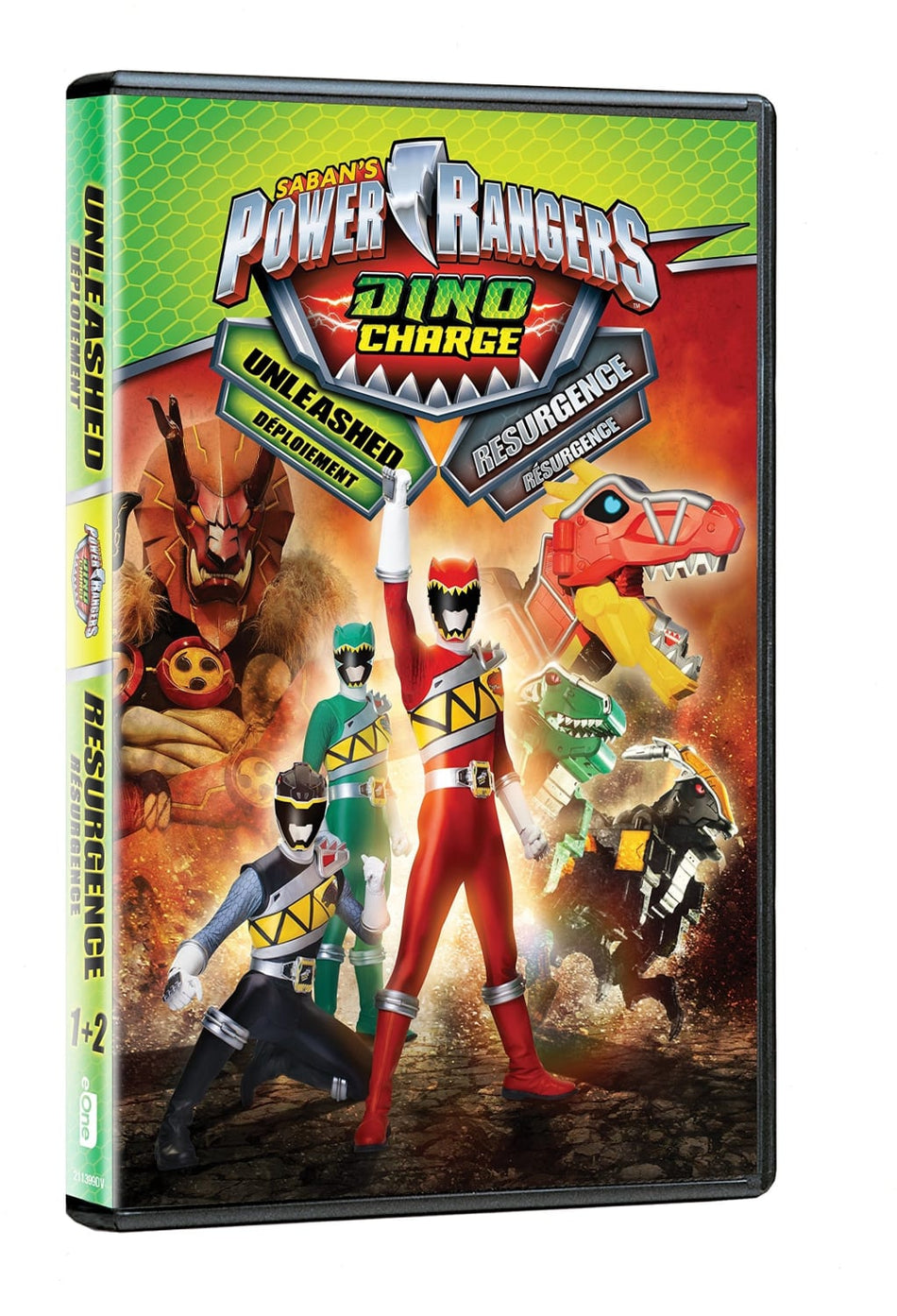 Power Rangers Dino Charge: Unleashed / Resurgence [Lge Id: 9800912] - Bilingual - [DVD]
