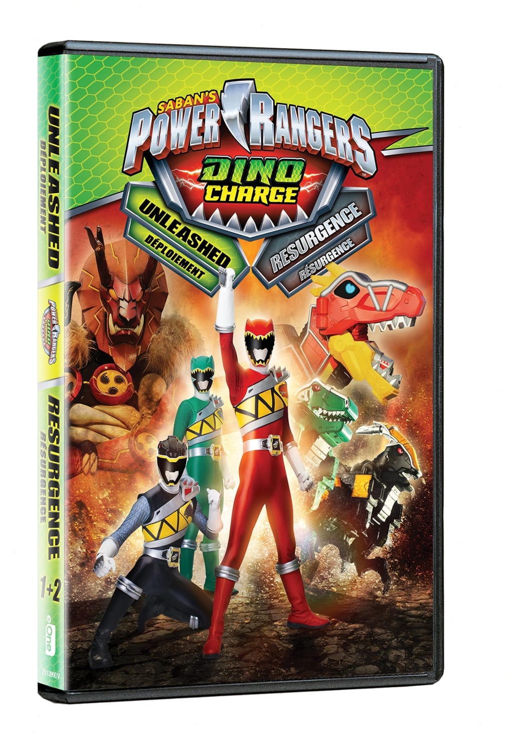 Power Rangers Dino Charge: Unleashed / Resurgence [Lge Id: 9800912] [Bilingual] - [DVD]