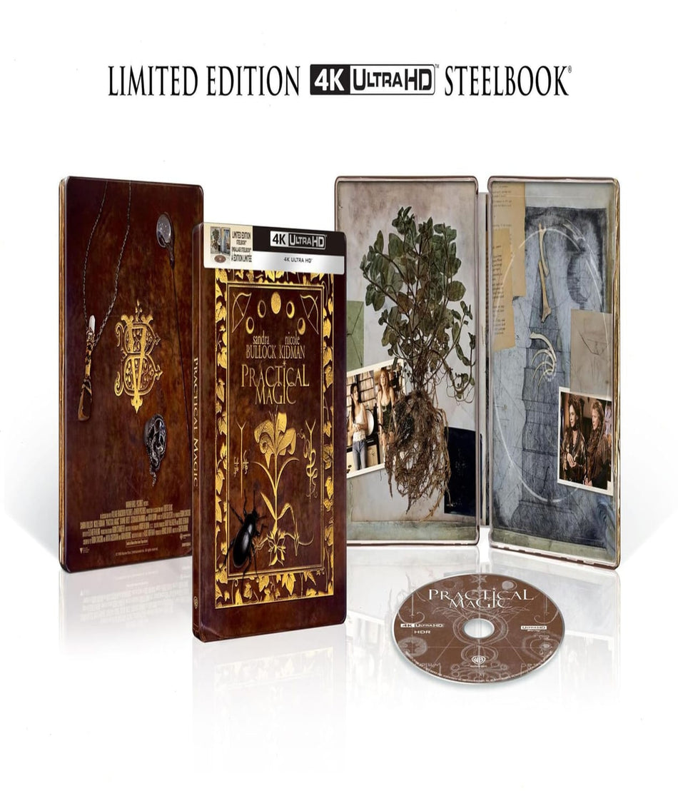 Practical Magic (Bilingual/4K Ultra HD/Steelbook) - [Blu-ray]