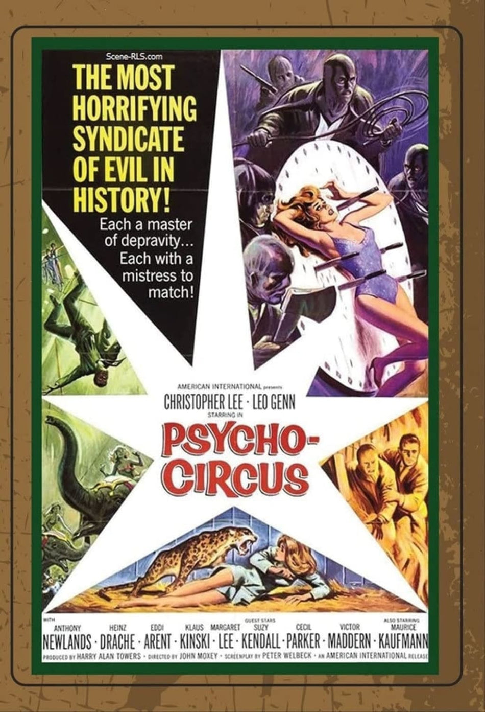 Psycho-Circus (aka Circus of Fear) - (Mono Sound, Widescreen) - [DVD]