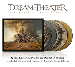 Dream Theater - QUARANTIEME: LIVE A PARIS (SPECIAL EDITION 3CD+2BLURAY DIGIPAK) - [Blu - ray + CD]