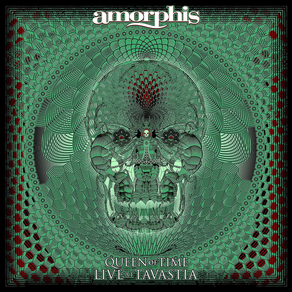 Amorphis - Queen Of Time (Live At Tavastia 2021) - (Colored Vinyl, Green, Gatefold LP Jacket, Autographed / Star Signed) - [Vinyl]