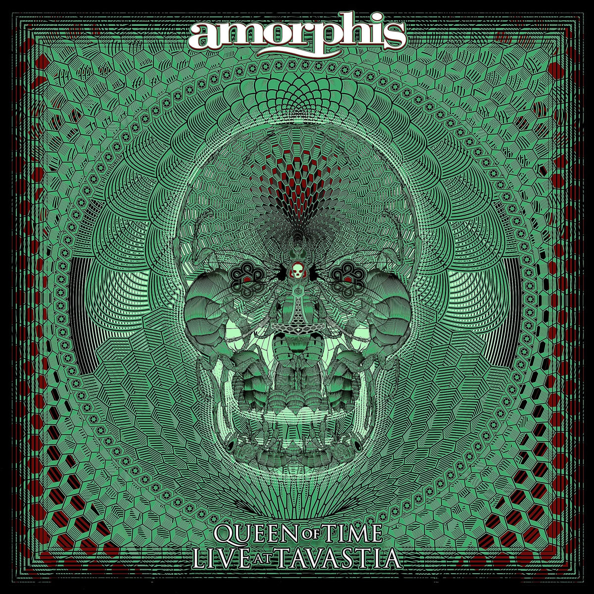 Amorphis - Queen Of Time (Live At Tavastia 2021) - (Colored Vinyl, Green, Gatefold LP Jacket, Autographed / Star Signed) - [Vinyl]