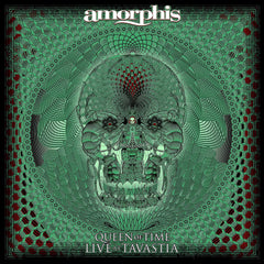 Amorphis - Queen Of Time (Live At Tavastia 2021) - (Colored Vinyl, Green, Gatefold LP Jacket, Autographed / Star Signed) - [Vinyl]