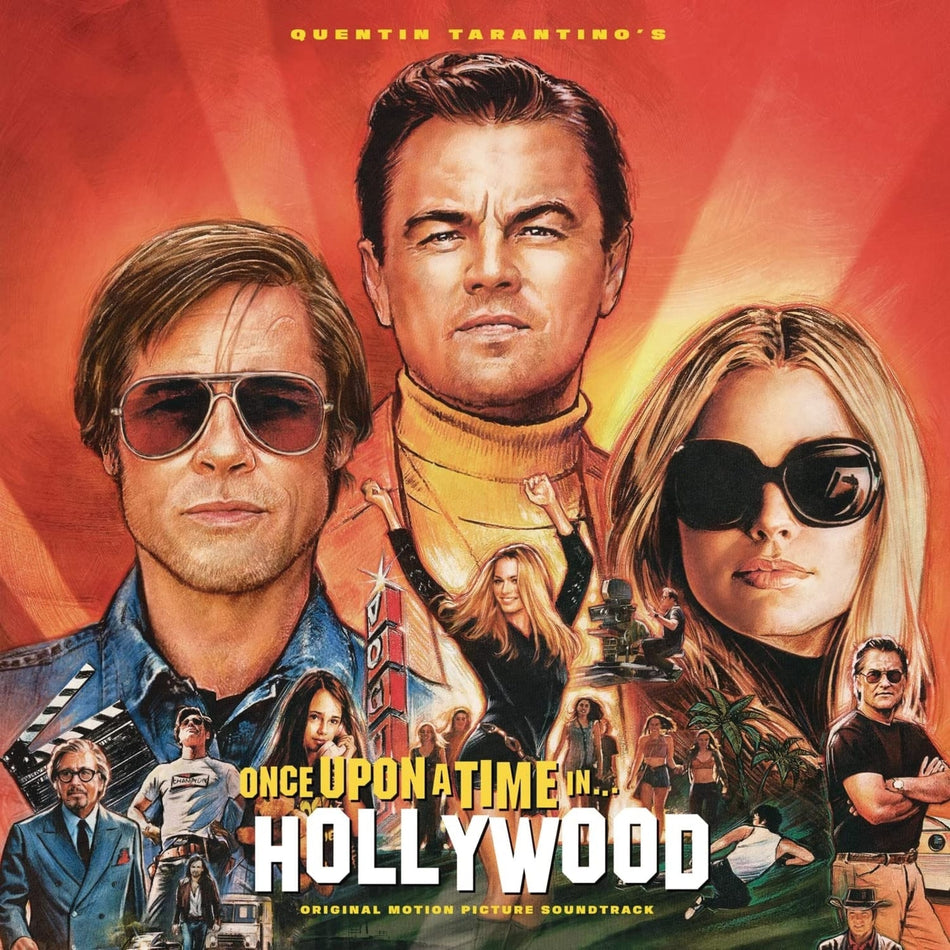 Quentin Tarantino's Once Upon Time Hollywood / OST - Once Upon A Time In Hollywood (Original Motion Picture Soundtrack) - (Orange Vinyl)