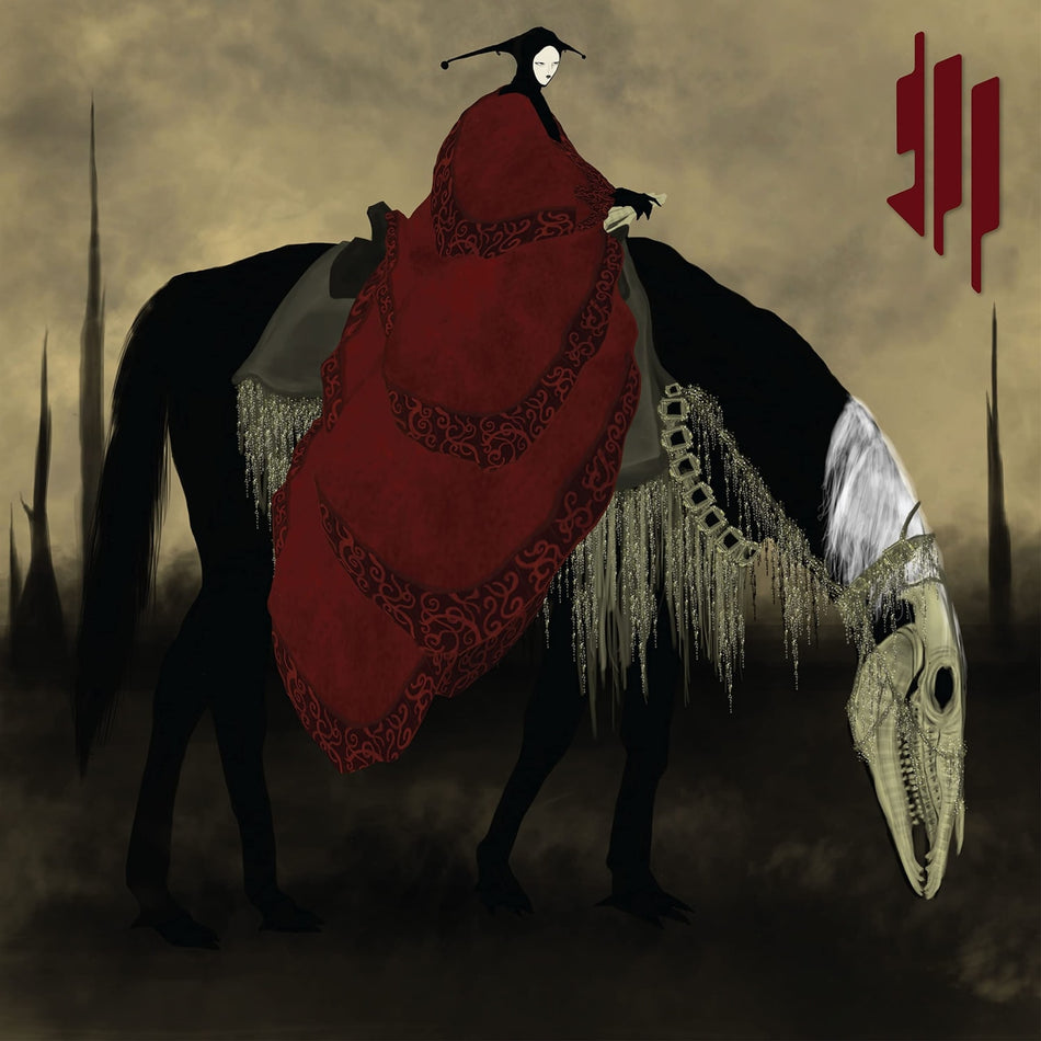 Skrillex - Quest For Fire - (Clear Vinyl, Red) - [Vinyl]
