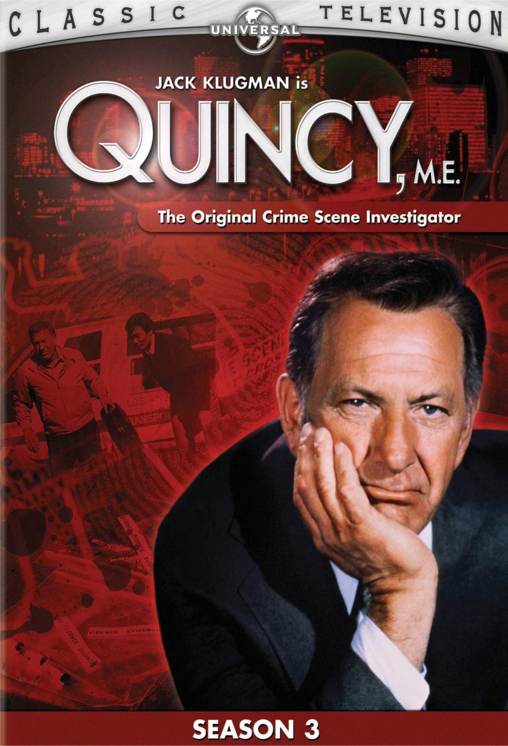 Quincy, M.E.: Season 3 - (Full Frame, Subtitled, Dolby, Slim Pack, Slipsleeve/Digsleeve Packaging) - [DVD]
