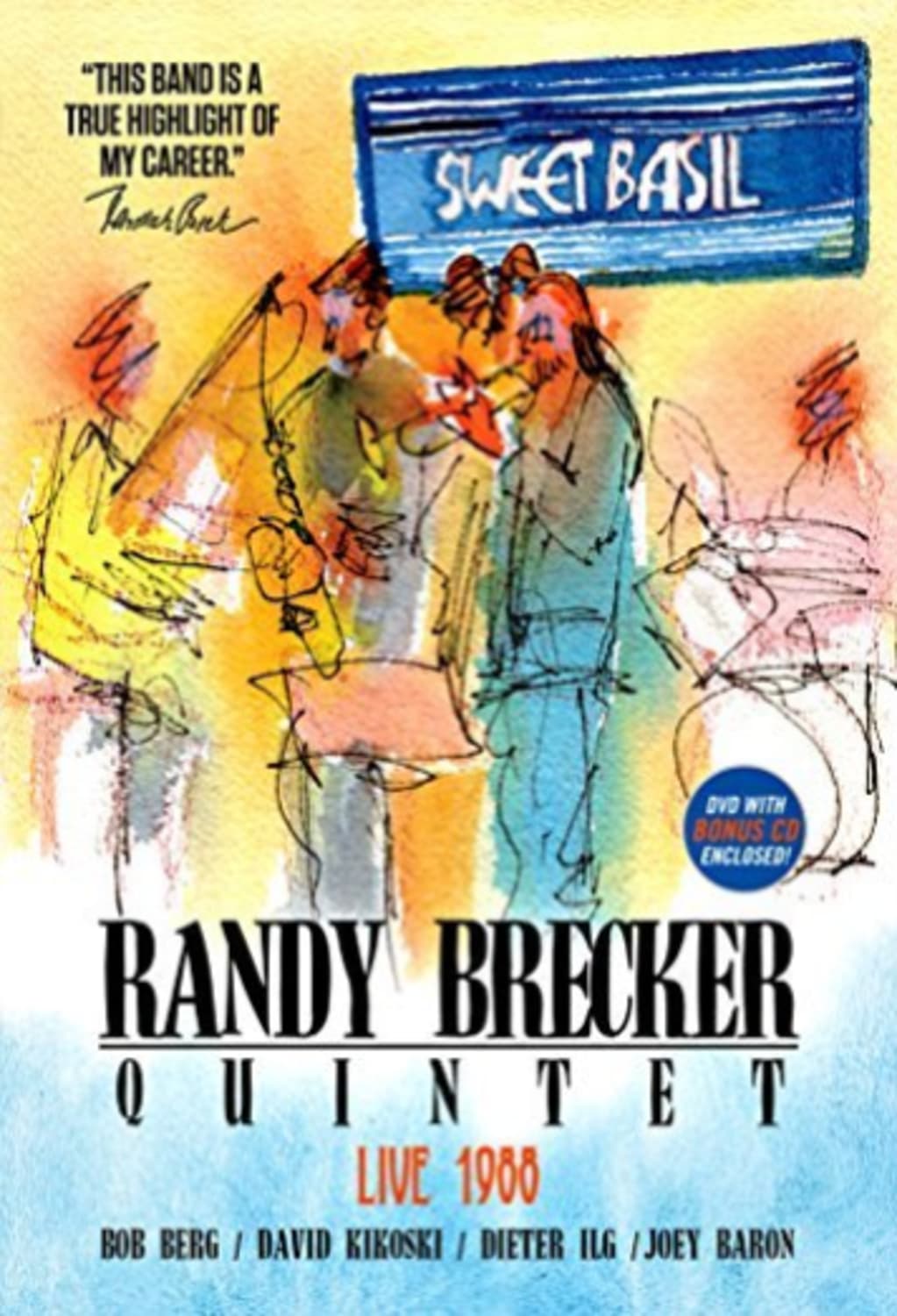 Quintet: Live At Sweet Basil 1988 - (With CD) - [DVD]