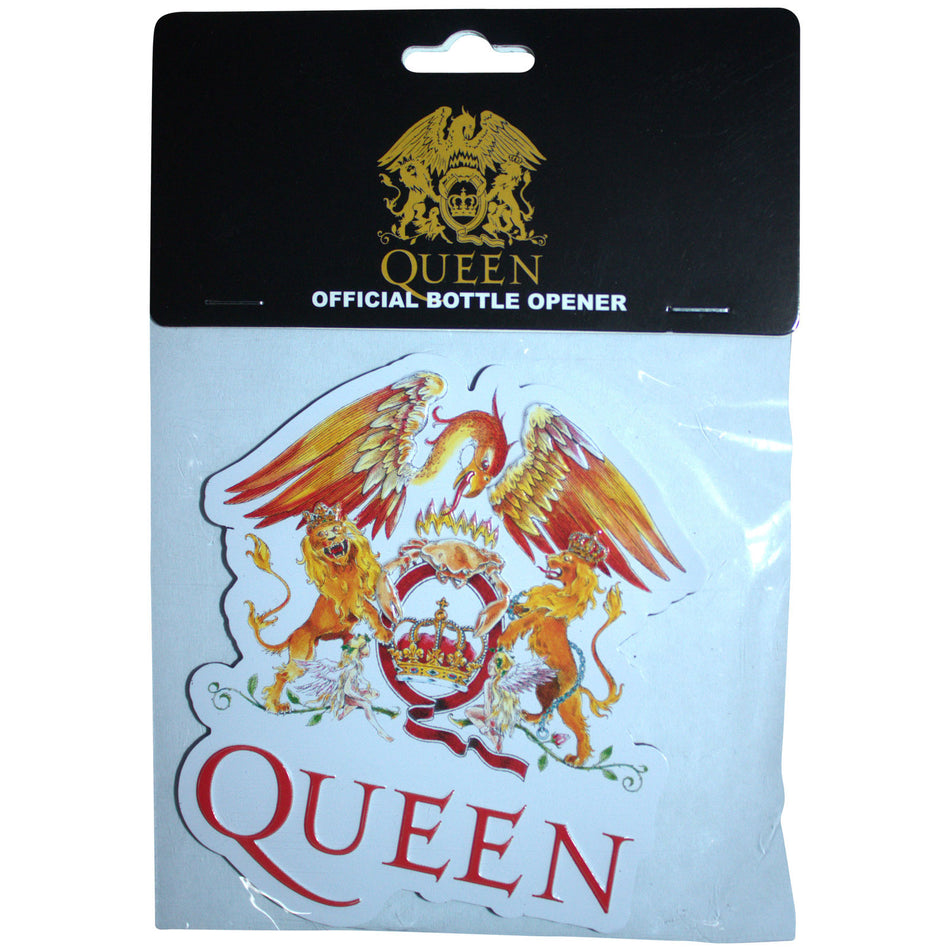 Queen Fridge Magnet: Classic Crest Embossed