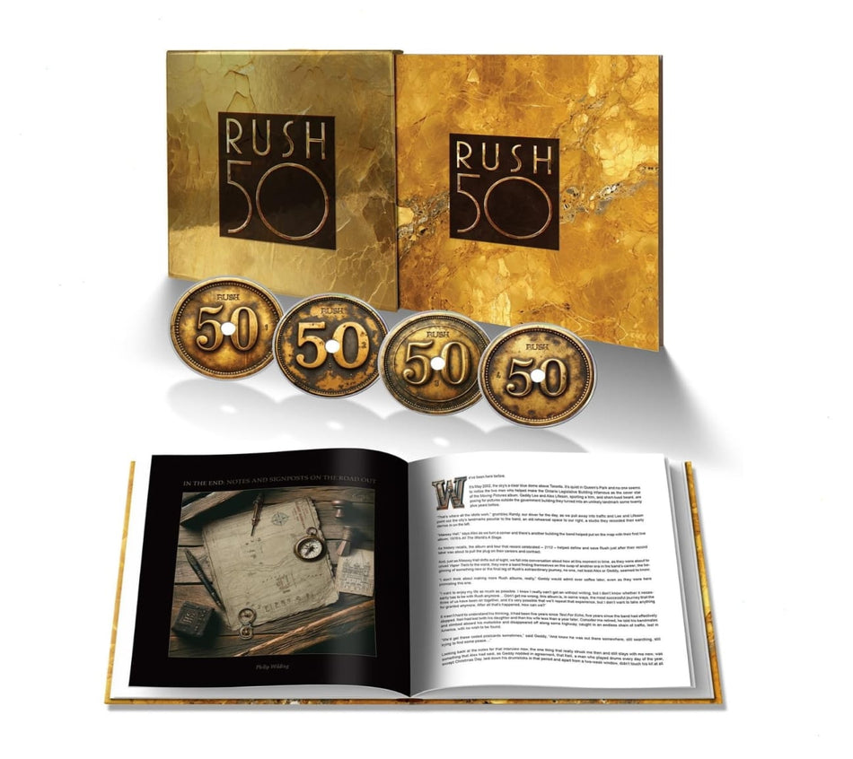 Rush - 50 [Deluxe 4] - [CD]