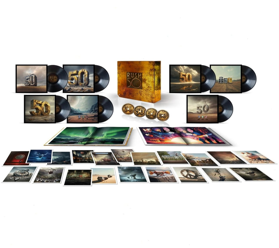 Rush - 50 [Super Deluxe 4 CD/ 180gram 7 LP] - Deluxe Edition, 180 Gram - [Vinyl]