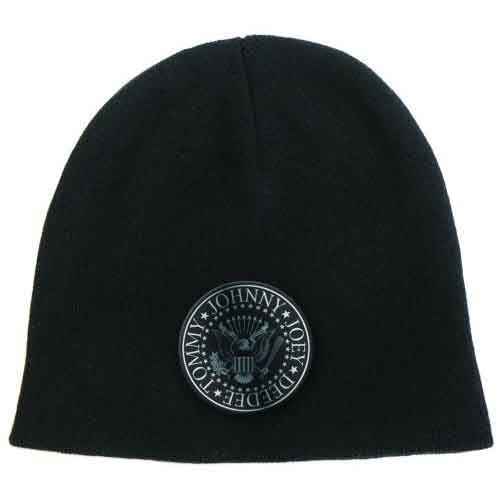 Ramones Unisex Beanie Hat: Presidential Seal (Black)