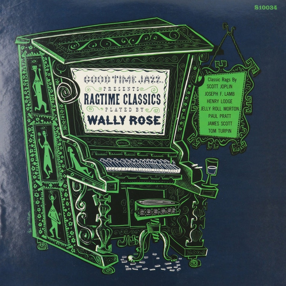 Wally Rose - RAGTIME CLASSICS - [Vinyl]