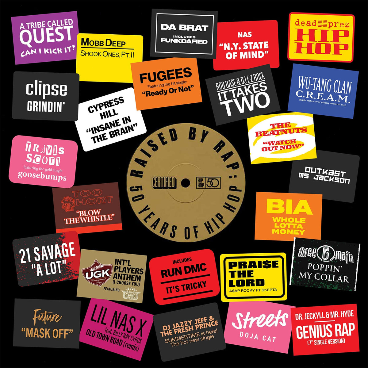 Various Artists - Raised By Rap: 50 Years Of Hip Hop (Various Artists) [Explicit Content] - (Parental Advisory Explicit Lyrics) - [Vinyl]