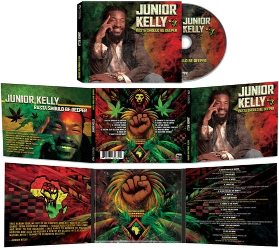 Junior Kelly - Rasta Should Be Deeper - [CD]