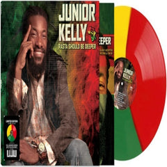 Junior Kelly - Rasta Should Be Deeper - (Limited Edition, Colored Vinyl, Red, Green, Yellow) - [Vinyl]