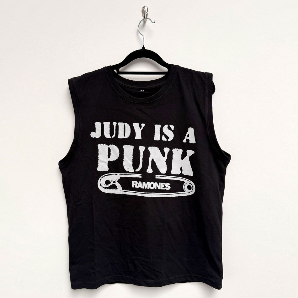 Ramones Unisex Tank T-Shirt: Judy (Black)