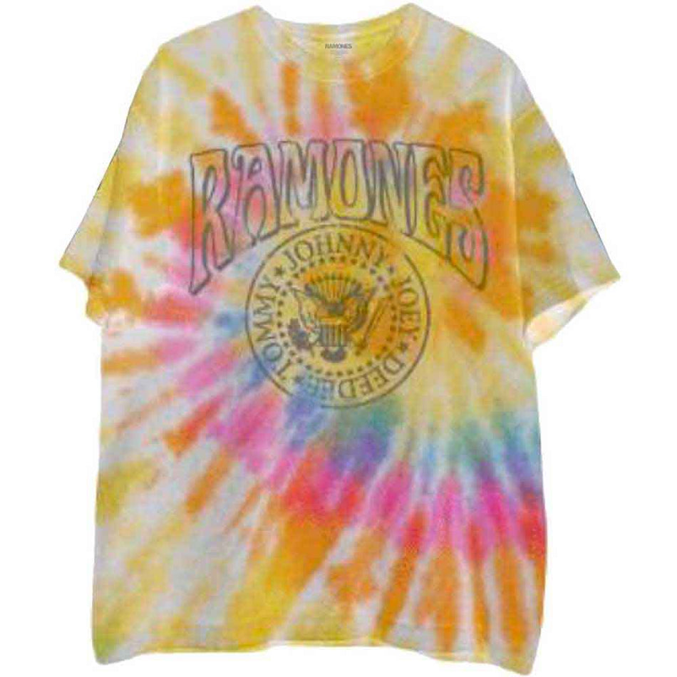 Ramones Unisex T-Shirt: Eagle (Black) (Wash Collection)