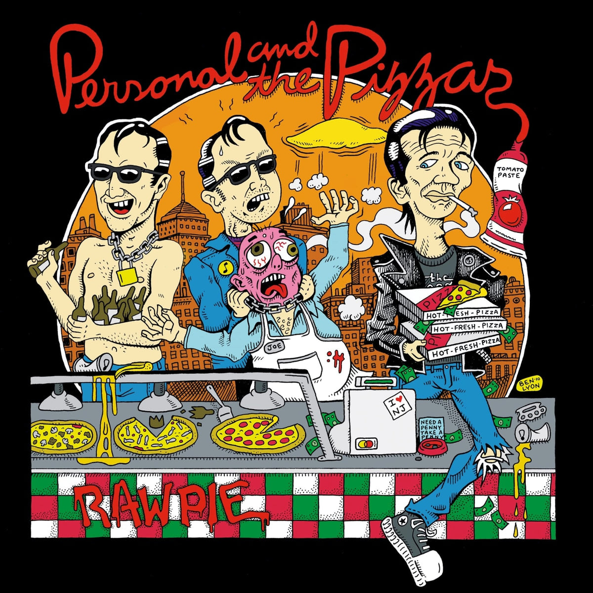 Personal and the Pizzas - Raw Pie - (Limited Edition) - [Vinyl]