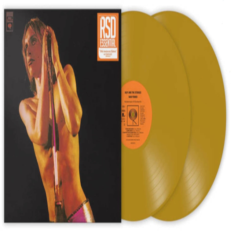 Iggy & Stooges - Raw Power - (Colored Vinyl, Gold) - [Vinyl]
