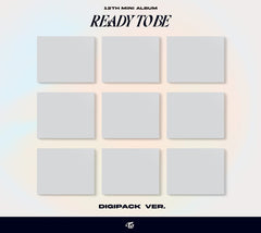 TWICE - Ready To Be (Digipack Version) - (Sticker, Photo Book, Photo / Photo Card, Poster, Digipack Packaging) - [CD]