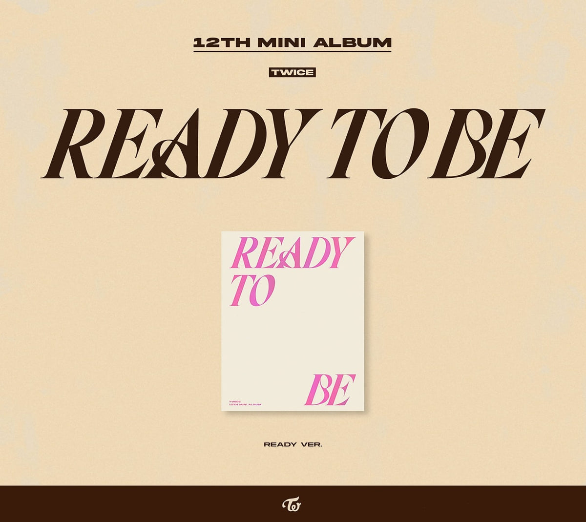 TWICE - READY TO BE (READY version) - (Large Item, Photo Book, Photo / Photo Card, Poster) - [CD]