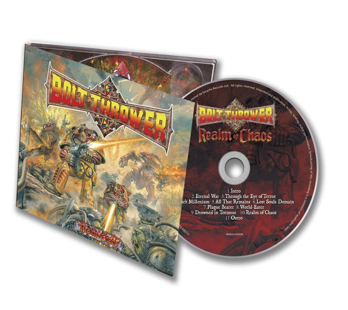 Bolt Thrower - Realm Of Chaos (full Dynamic Range Remsatered) - (Remastered, Digipack Packaging) - [CD]