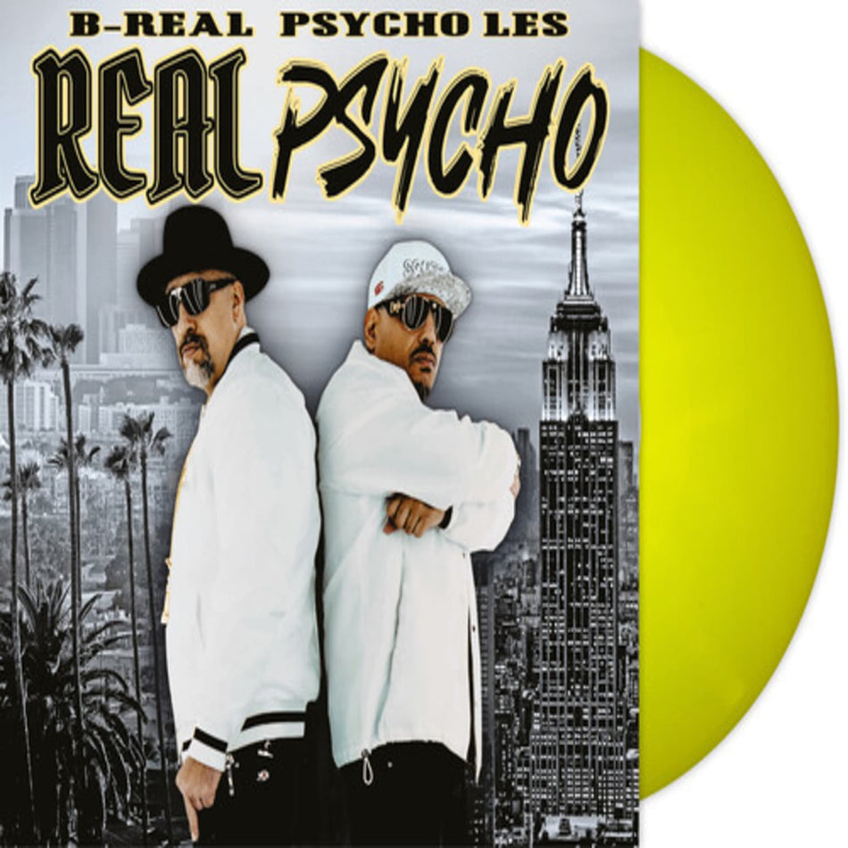 B-Real & Psycho Les - Real Psycho - Ltd Yellow - [Vinyl]
