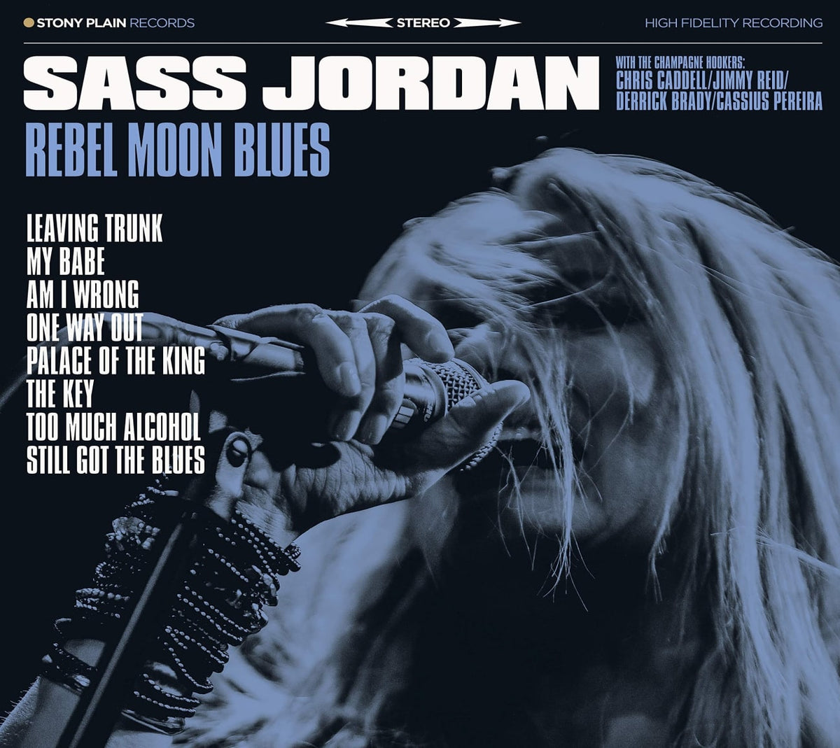 Sass Jordan - REBEL MOON BLUES - [CD]