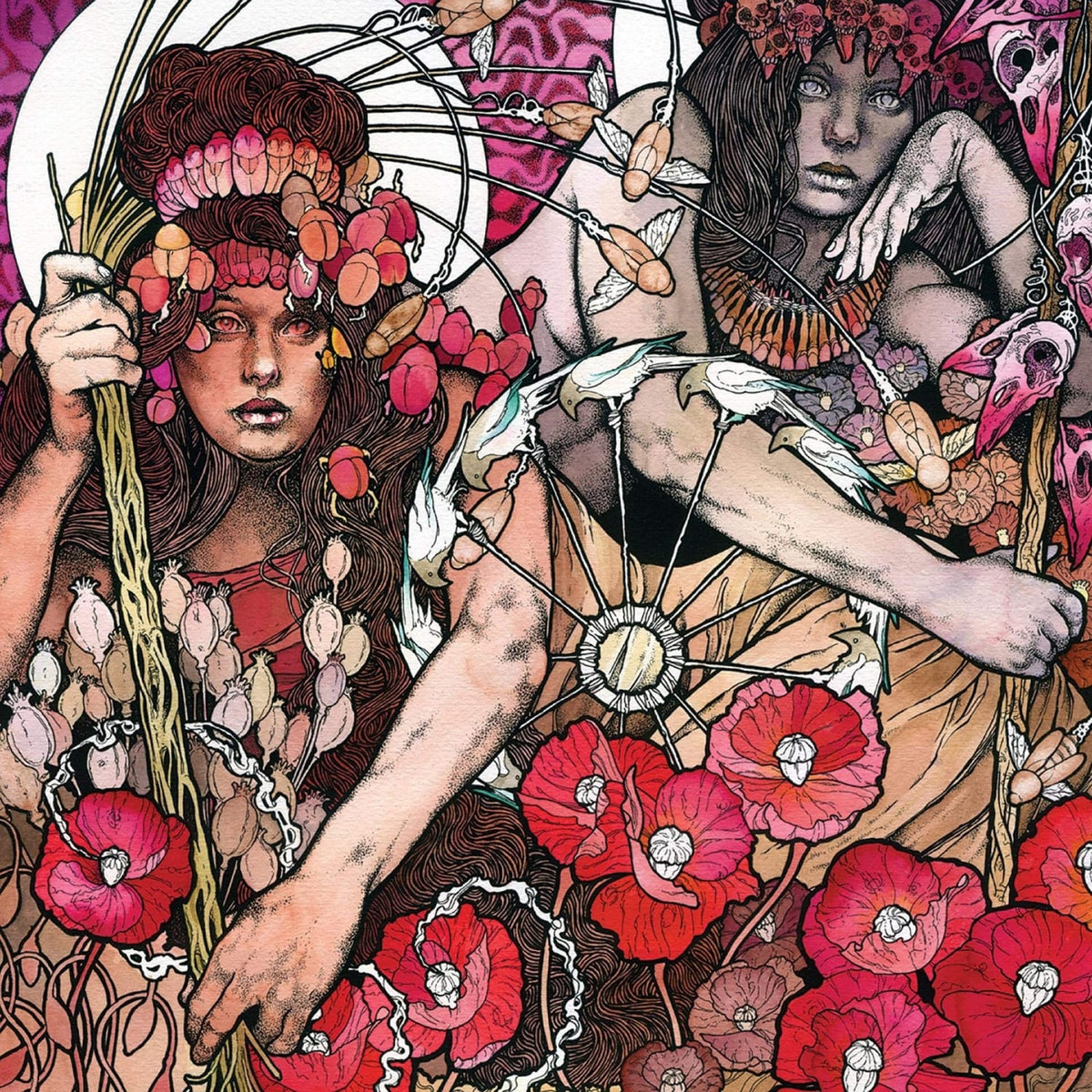 Baroness - Red Album - (Clear Vinyl, Red, Black) - [Vinyl]