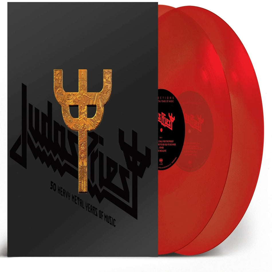Judas Priest - Reflections - 50 Heavy Metal Years Of Music - (180 Gram Vinyl, Colored Vinyl, Red, Gatefold LP Jacket, Remastered) - [Vinyl]