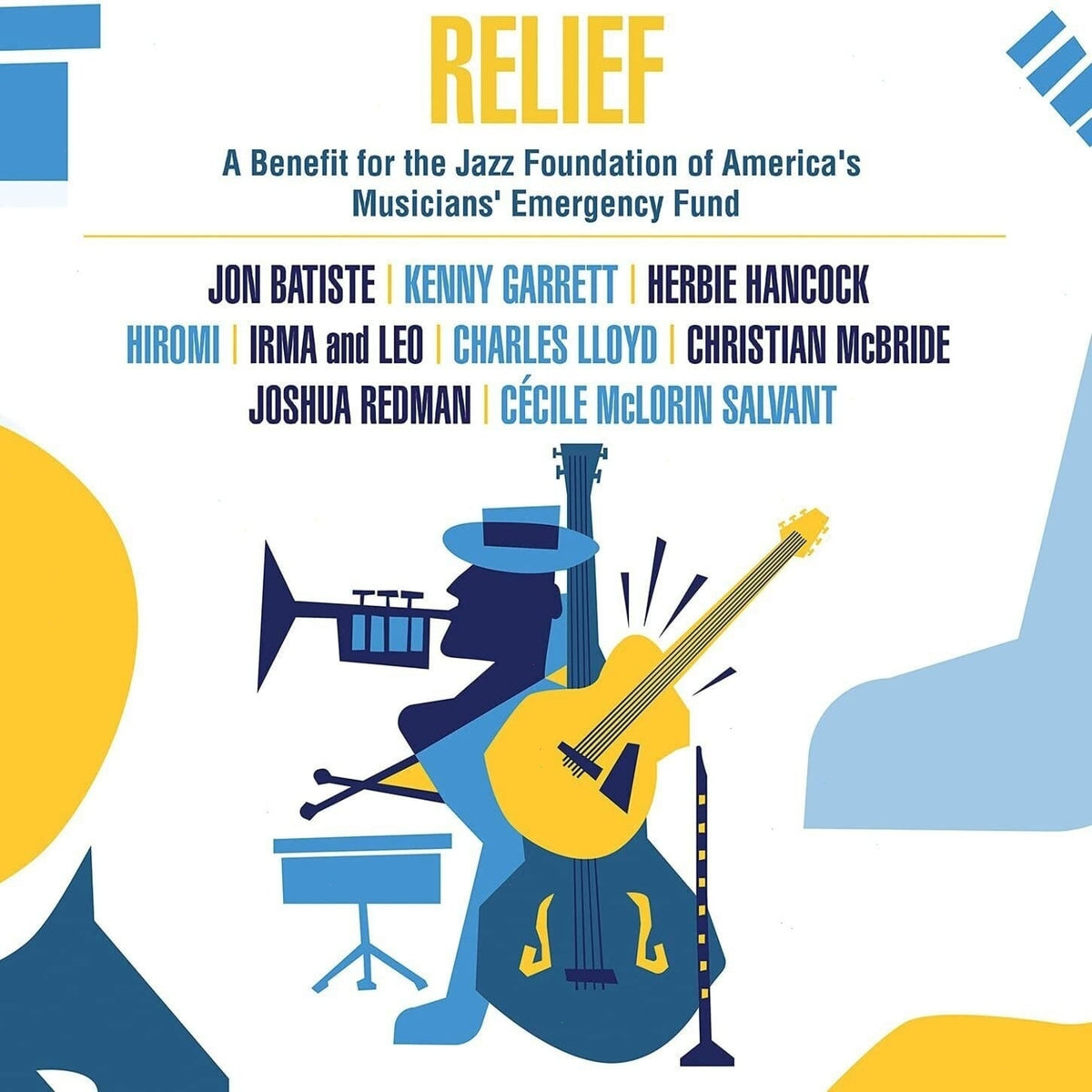 Various - Relief - A Benefit For The Jazz Foundation Of America's Musicians' Em) - (180 Gram Vinyl, Black) - [Vinyl]