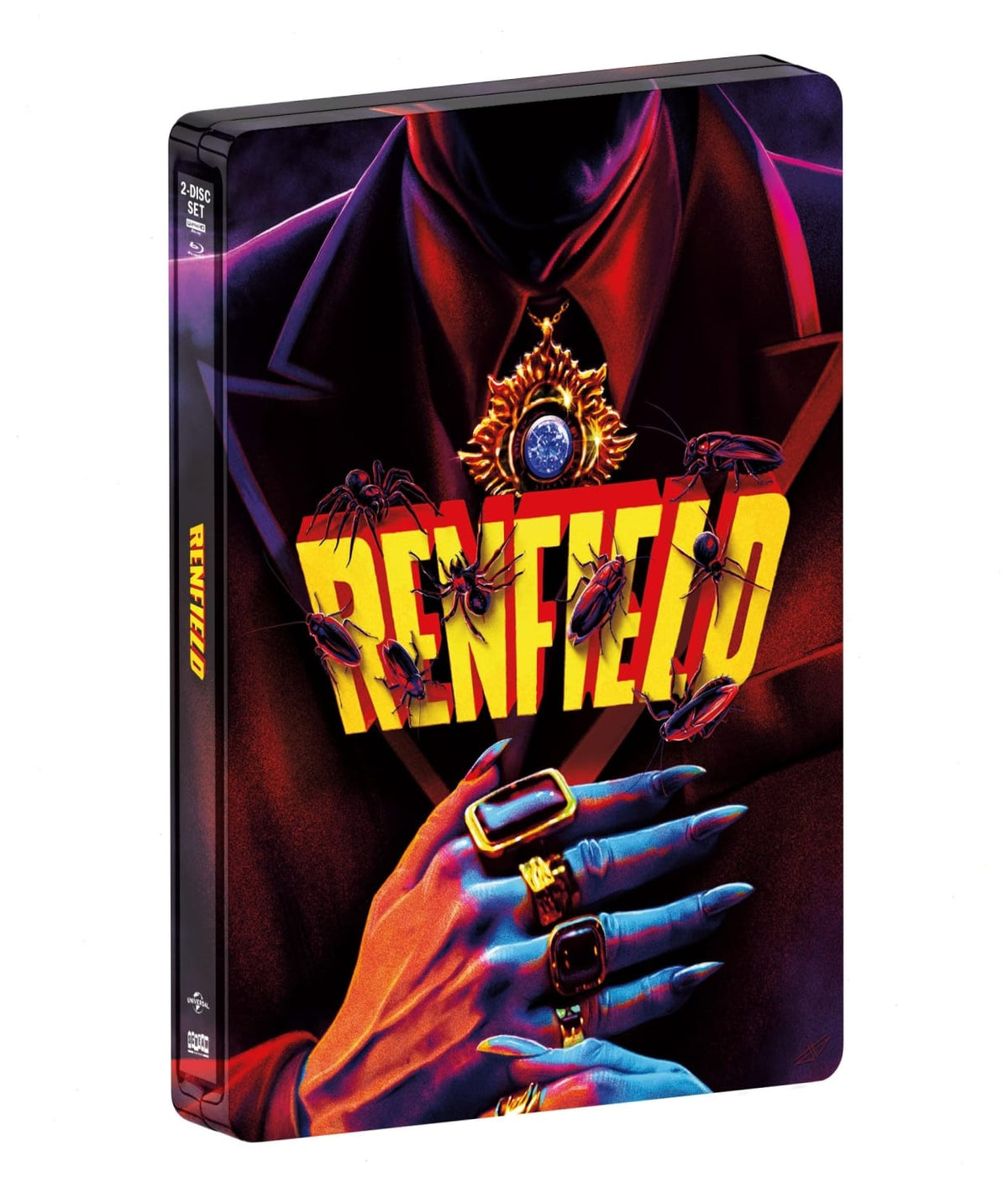 Renfield (Steelbook) - (Steelbook, Limited Edition, 4K Mastering, With Blu-ray, Sign Language) - [4K Ultra HD]