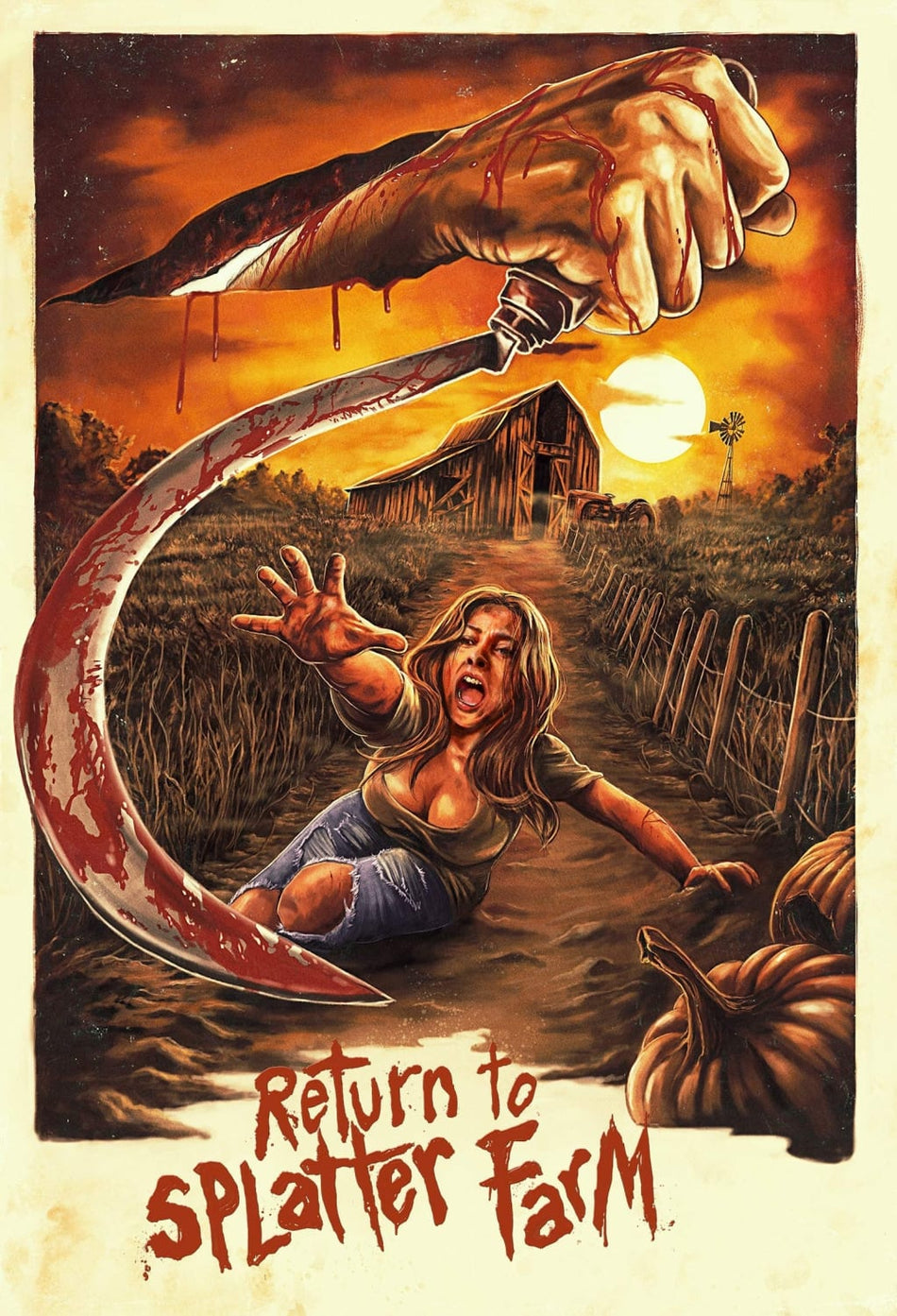 RETURN TO SPLATTER FARM - [DVD]