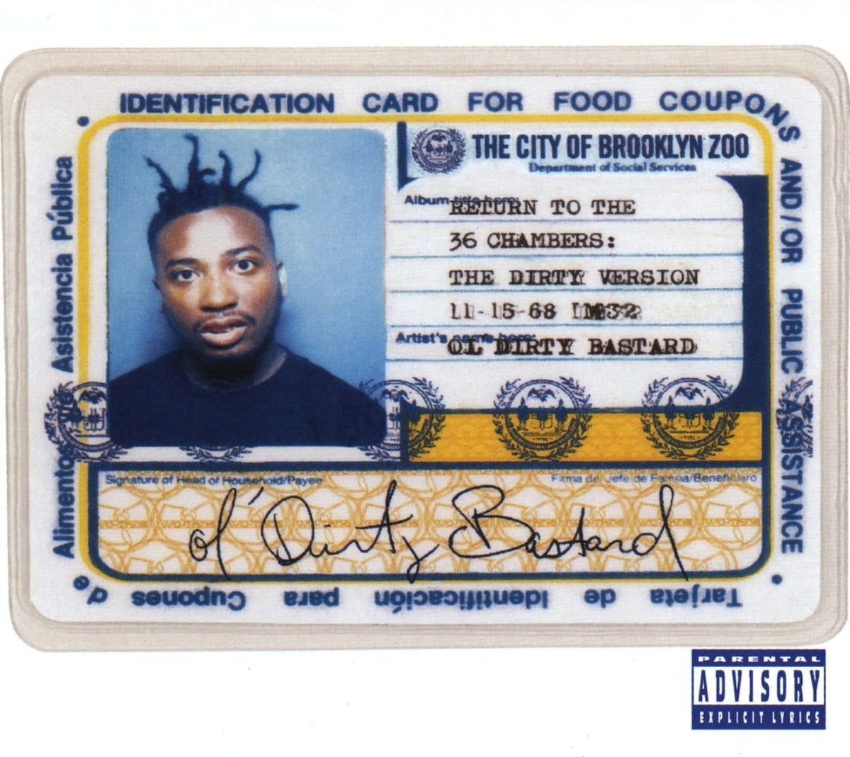 Ol Dirty Bastard - Return To The 36 Chambers (Dirty) - [CD]