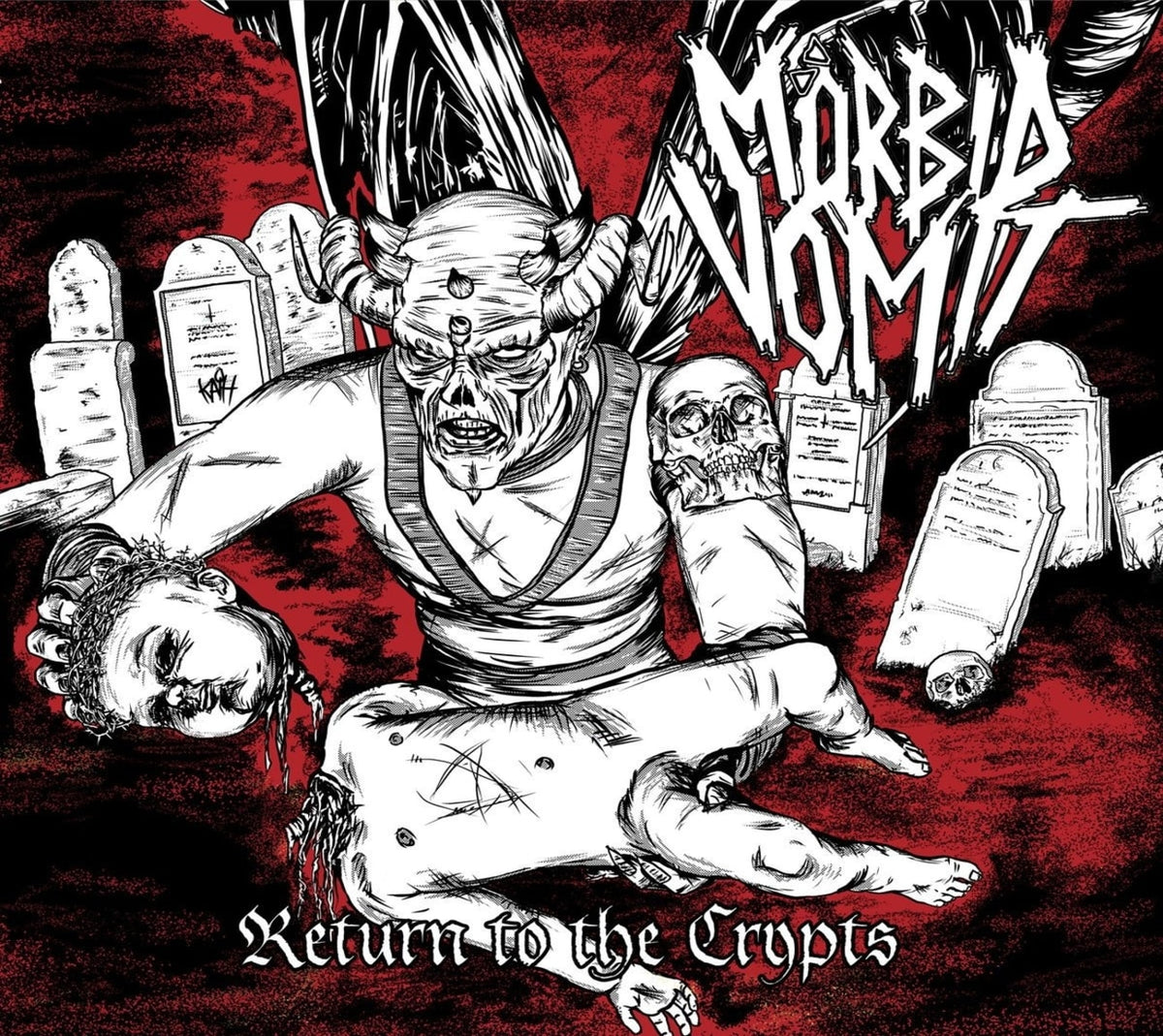 Morbid Vomit - Return to the Crypts - [CD]