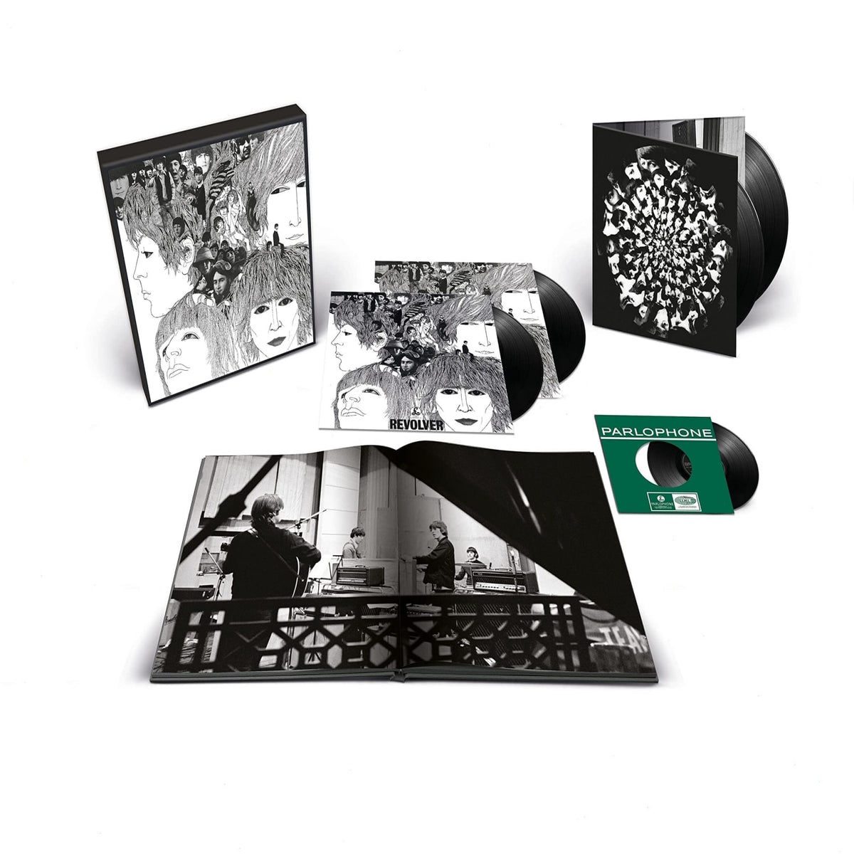The Beatles - Revolver Special Edition [4 LP/ 7" Vinyl EP] - (Oversize Item Split, With Bonus 7", Boxed Set, 180 Gram Vinyl, With Book) - [Vinyl]