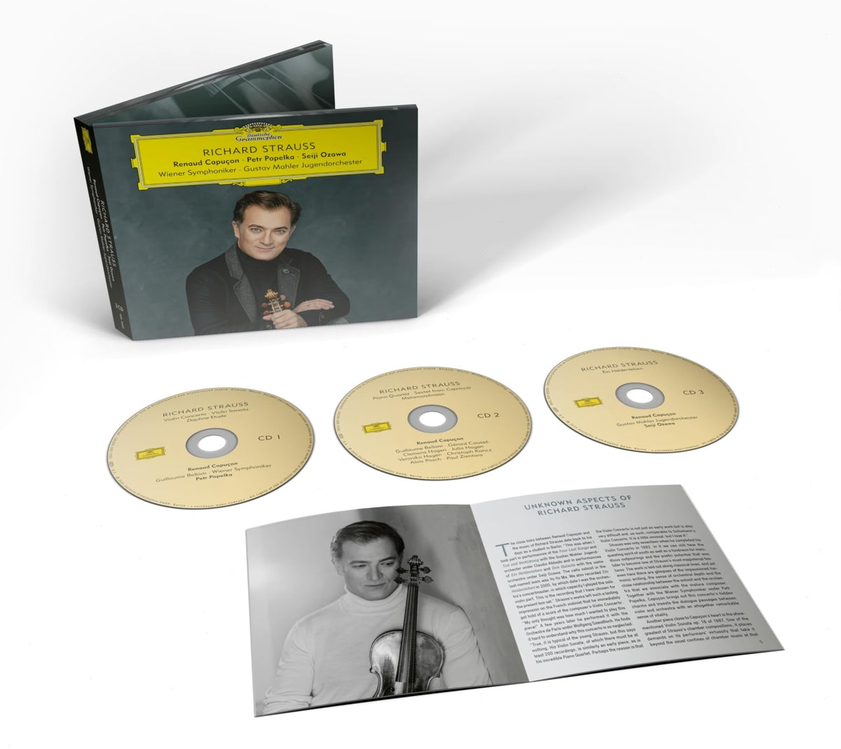 Renaud Capucon - Richard Strauss - [CD]