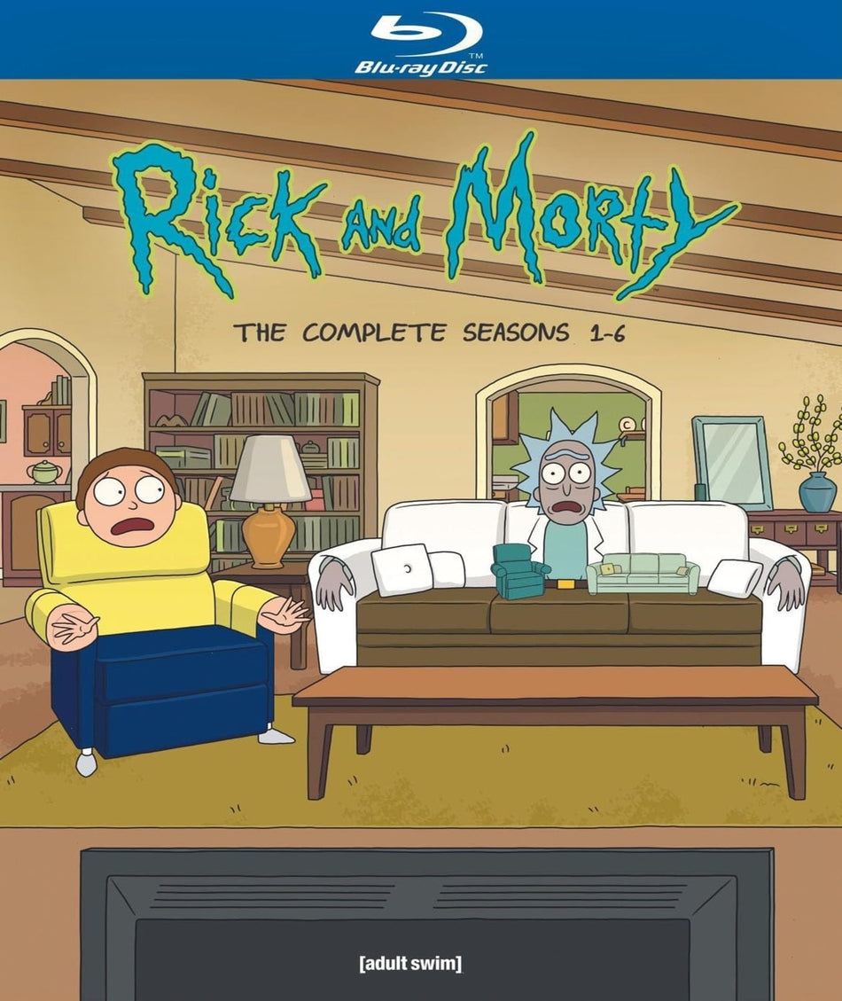 Rick and Morty: The Complete Seasons 1-6 - [Blu-ray]