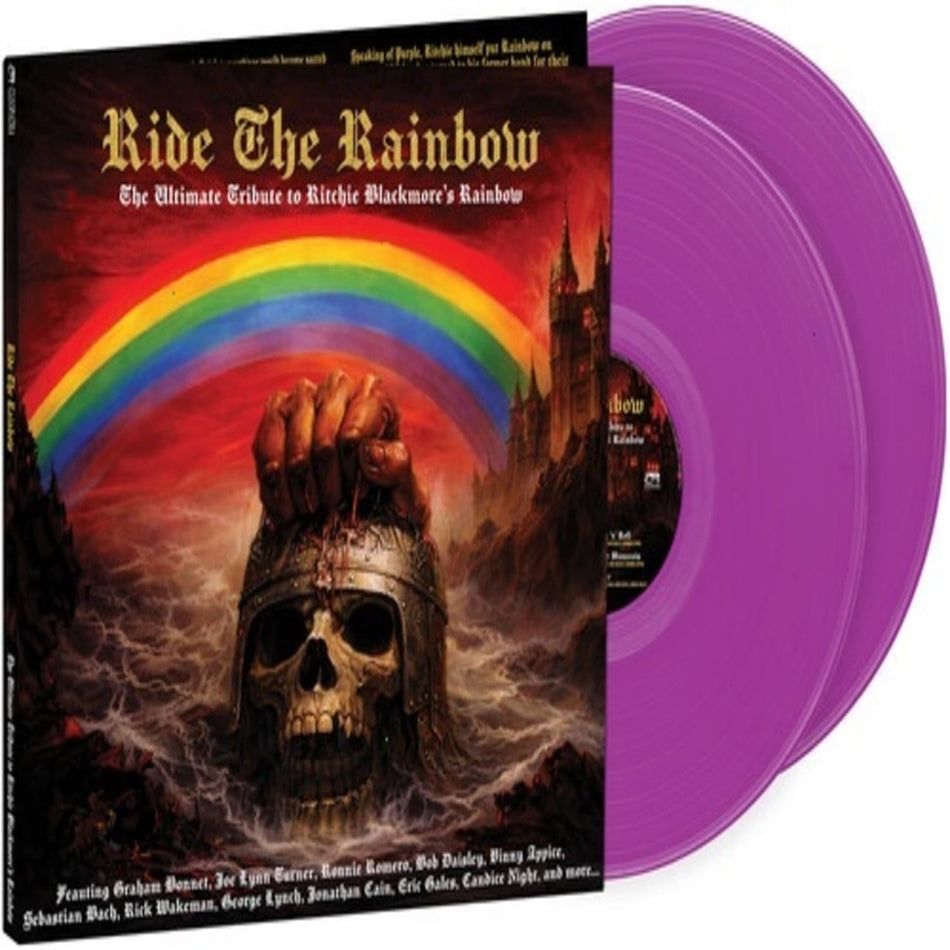 Various Artists - Ride The Rainbow: The Ultimate Tribute To Ritchie Blackmore's Rainbow (Various Artists) - (Limited Edition, Colored , Violet) - [Vinyl]