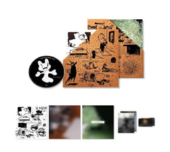 Rm (Bts) - Right Place, Wrong Person (Ver. C) - (Large Item, Photo Book, Photo / Photo Card, Postcard, Lyric Book) - [CD]