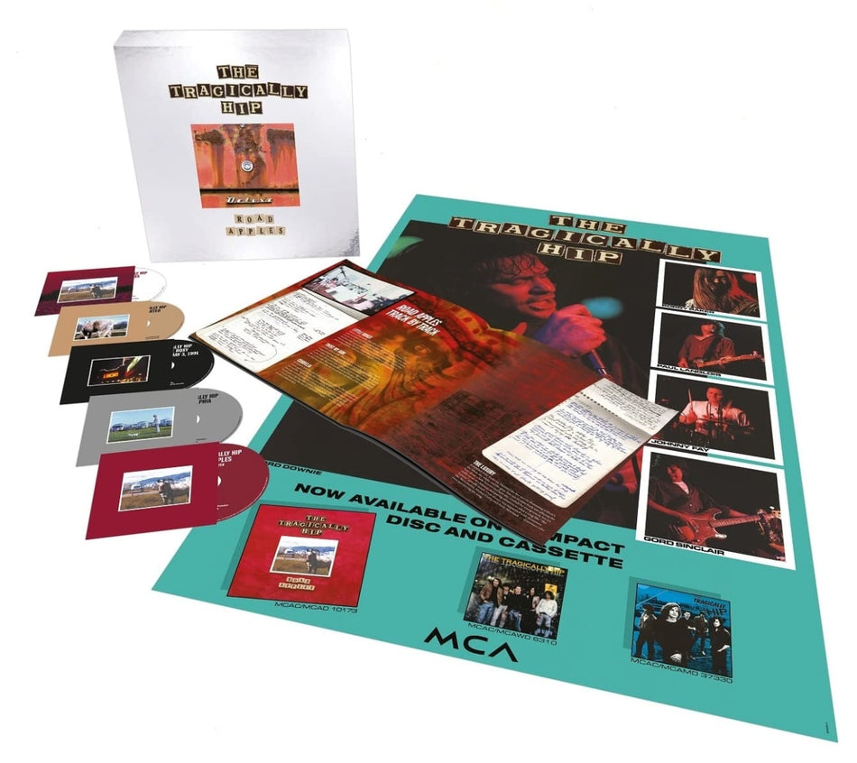 The Tragically Hip - Road Apples (30th Anniversary) [Explicit Content] - (Oversize Item Split, Parental Advisory Explicit Lyrics, With Blu-ray, Boxed Set, Booklet) - [CD]