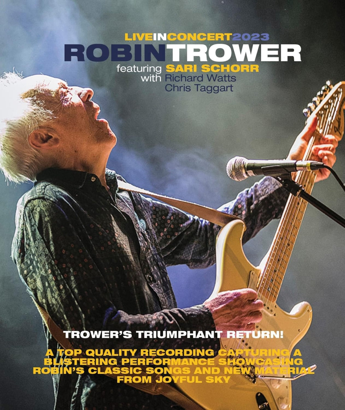 ROBIN TROWER IN CONCERT WITH SARI SCHORR - [Blu-ray]