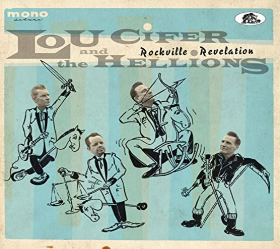Lou Cifer & The Hellions - Rockville Revelation - [CD]