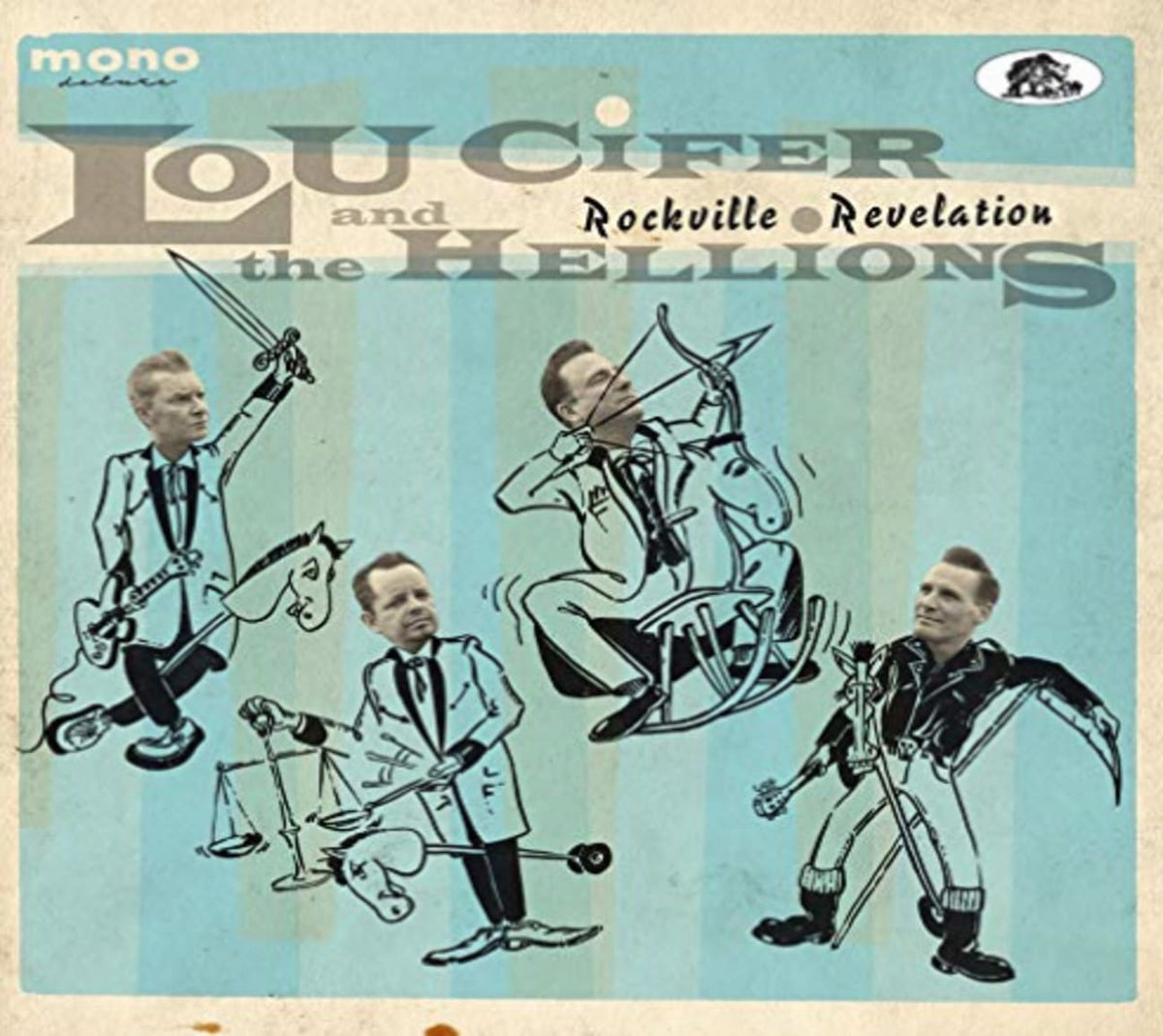 Lou Cifer & The Hellions - Rockville Revelation - [CD]