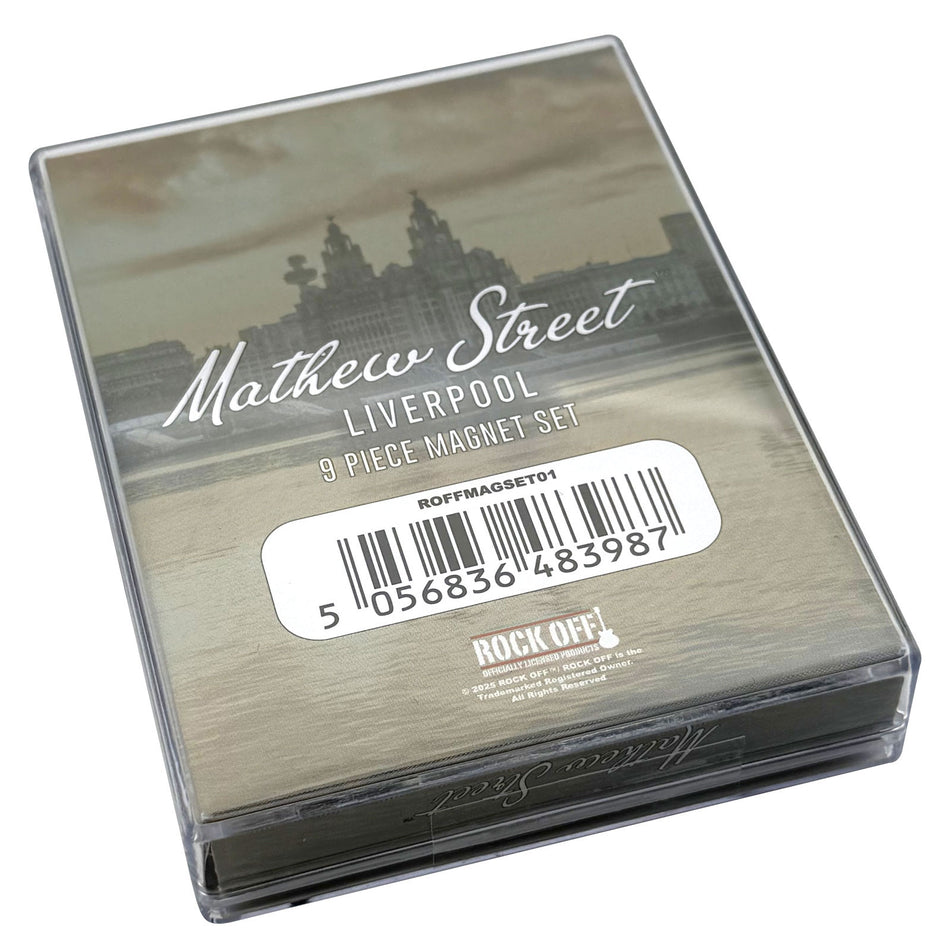Rock Off Epoxy Magnet Set: City Of Liverpool Photos (9 Piece)
