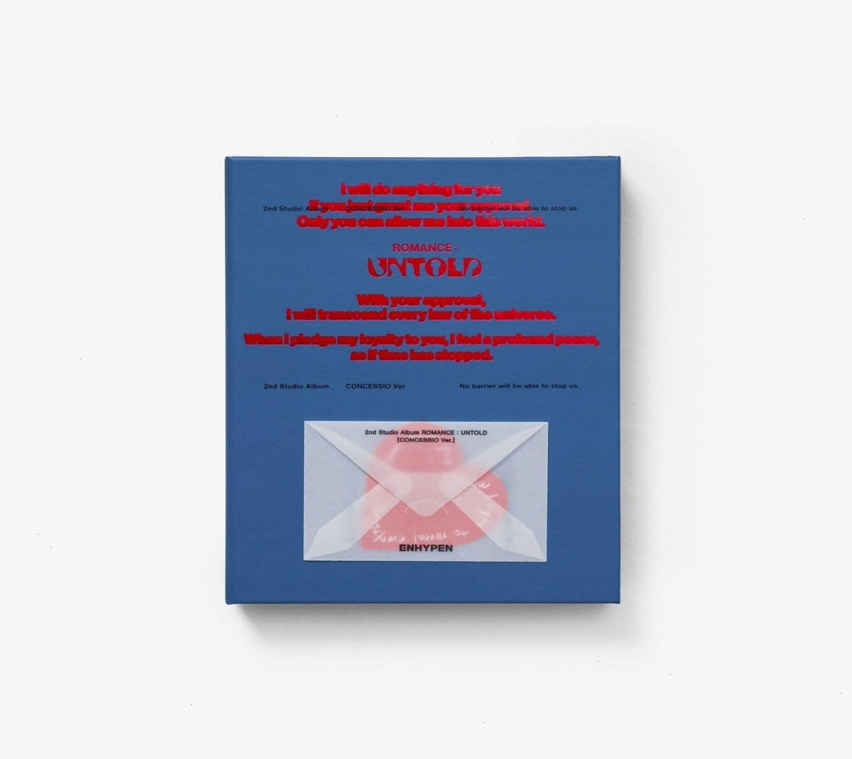 ENHYPEN - Romance : Untold [Concessio Ver.] - (Sticker, Photo Book, Photo / Photo Card, Poster, Postcard) - [CD]