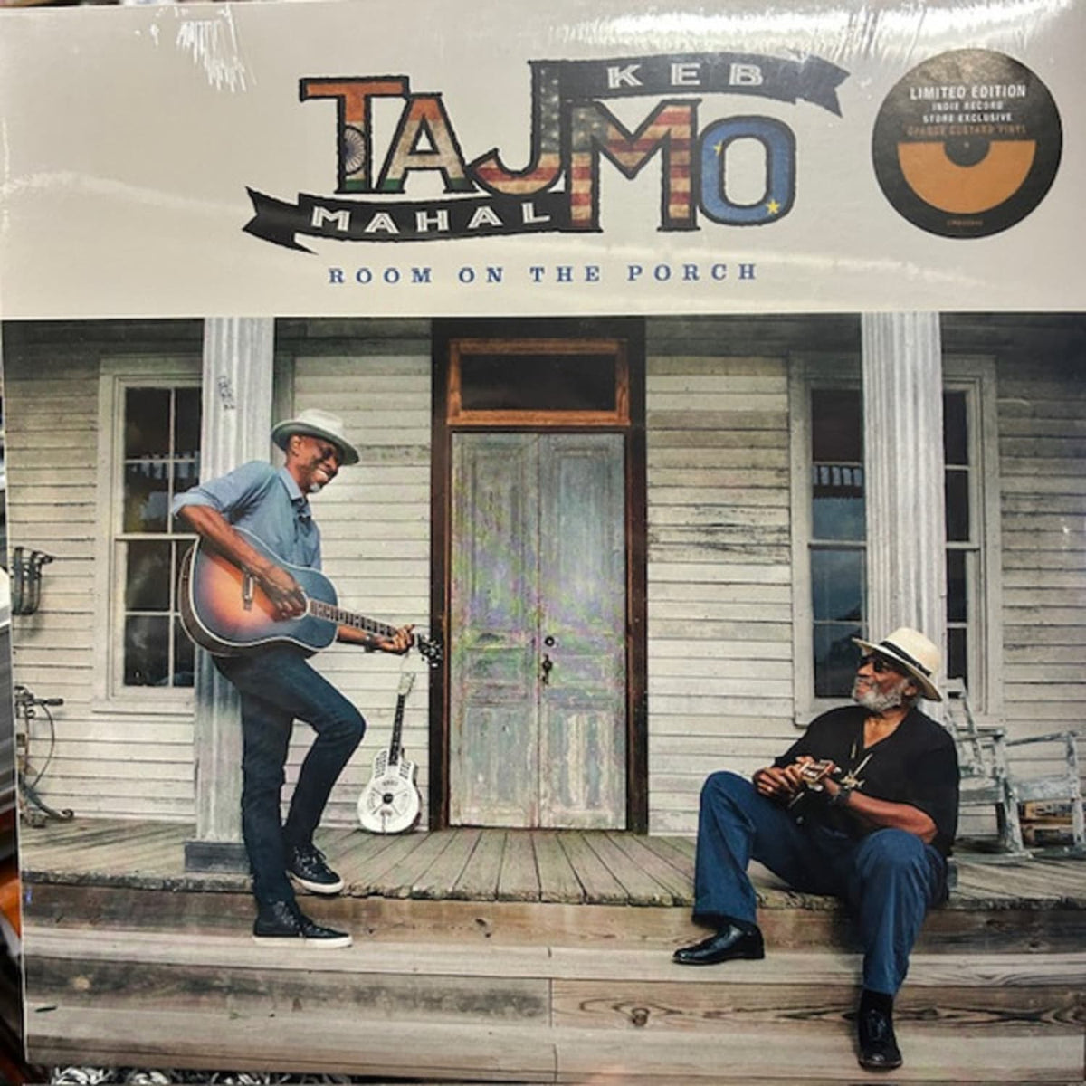 TAJ MAHAL / KEB MO - Room On The Porch - (Indie Exclusive, Limited Edition, Colored Vinyl, Yellow) - [Vinyl]